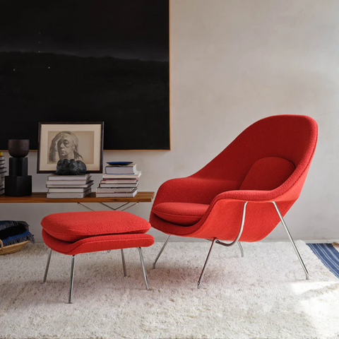 Womb Chair and Ottoman